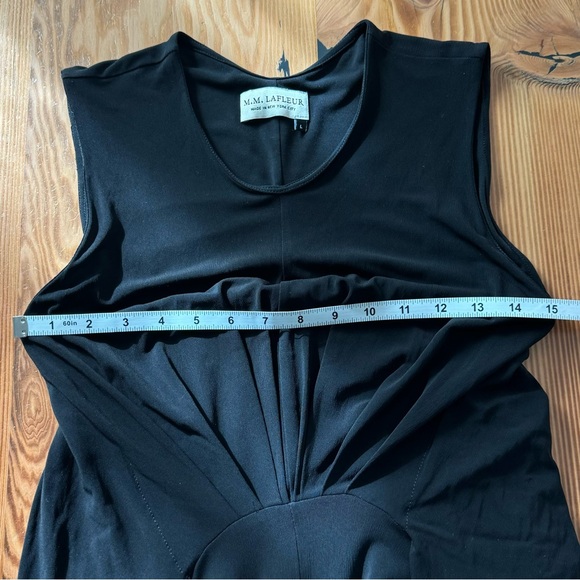 MM. Lafleur Hanna Midi Dress in Black - Picture 11 of 13